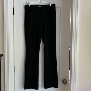 Express Editor black boot cut pants, size 2R.